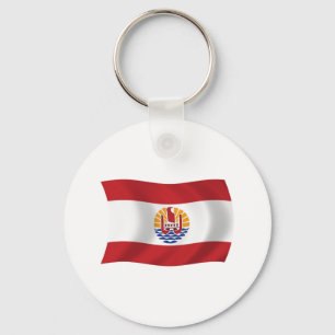 Schlüsselanhänger der Flagge Französisch-Polynesie