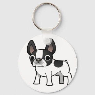Schlüsselanhänger der französischen Bulldogge