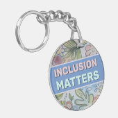 Schlüsselanhänger der Integrationsfragen (Vorderseite links)