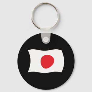 Schlüsselanhänger der japanischen Flagge