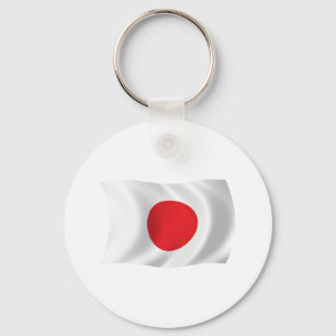 Schlüsselanhänger der japanischen Flagge