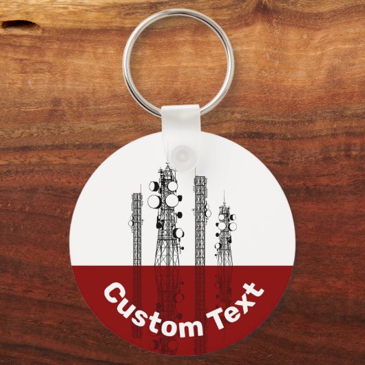 Schlüsselanhänger der Kommunikationstürme (Vorderseite)