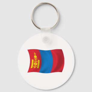 Schlüsselanhänger der mongolischen Flagge
