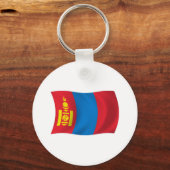 Schlüsselanhänger der mongolischen Flagge (Vorderseite)