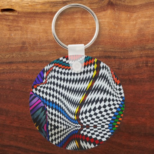 Schlüsselanhänger der optischen Illusion (Vorderseite)
