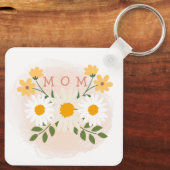 Schlüsselanhänger der personalisierten Mama Mutter (Rückseite)