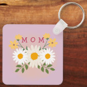 Schlüsselanhänger der personalisierten Mama Mutter (Rückseite)