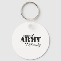 Schlüsselanhänger der Proud Army Family Button
