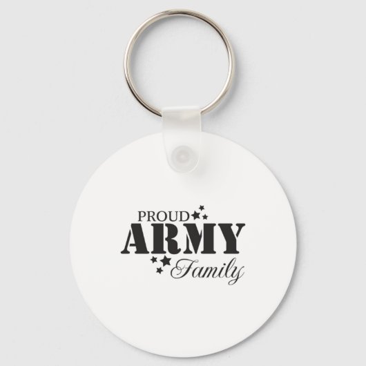 Schlüsselanhänger der Proud Army Family Button (Vorderseite)
