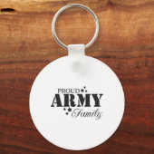 Schlüsselanhänger der Proud Army Family Button (Vorderseite)