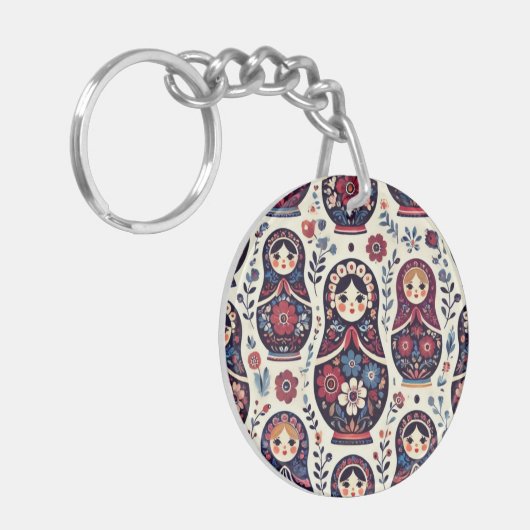 Schlüsselanhänger der Puppe (Vorderseite links)