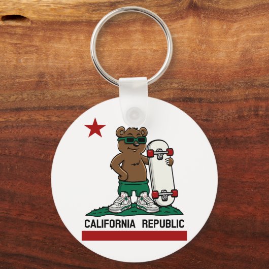 Schlüsselanhänger der Republik Kalifornien (Vorderseite)