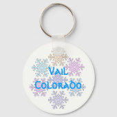 Schlüsselanhänger der Schneeflocken (Vorderseite)