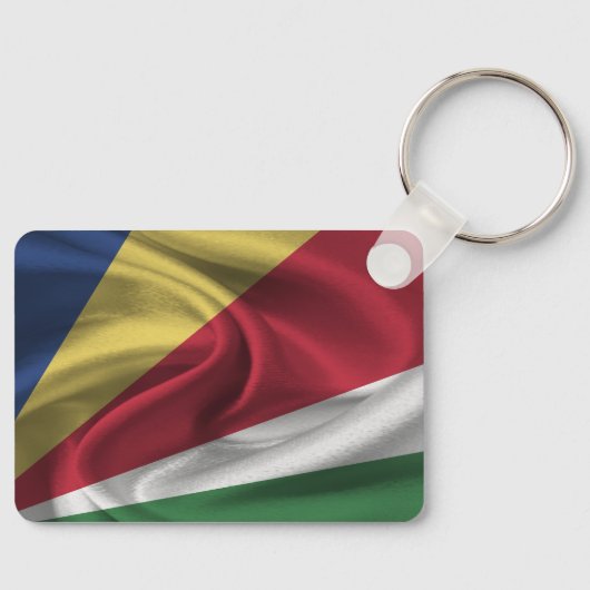 Schlüsselanhänger der Seychellen-Flagge (Vorderseite)