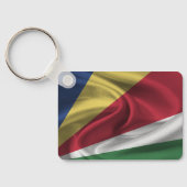 Schlüsselanhänger der Seychellen-Flagge (Rückseite)