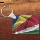 Schlüsselanhänger der Seychellen-Flagge (Rückseite)