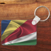 Schlüsselanhänger der Seychellen-Flagge (Vorderseite)
