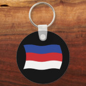 Schlüsselanhänger der Sorbs-Flag (Vorderseite)