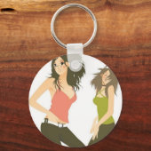 Schlüsselanhänger der Tanzfreunde (Vorderseite)