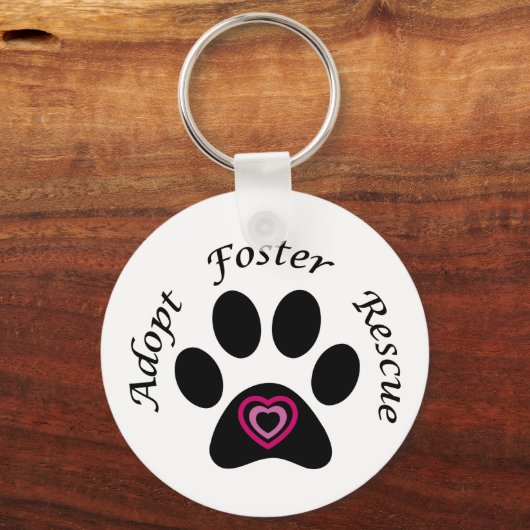 Schlüsselanhänger der Tierrettung (Vorderseite)