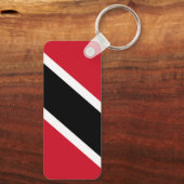 Schlüsselanhänger der Trinidad und Tabakflagge (Rückseite)