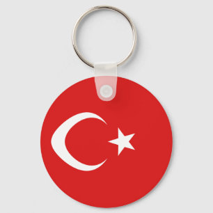 Schlüsselanhänger der türkischen Fischereiflagge