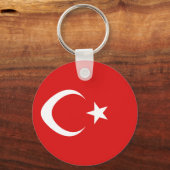 Schlüsselanhänger der türkischen Fischereiflagge (Vorderseite)