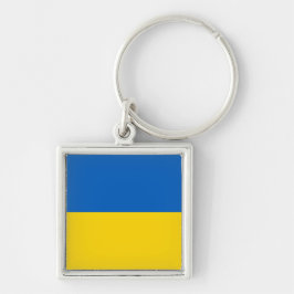 Schlüsselanhänger der ukrainischen Flagge (Ukraine