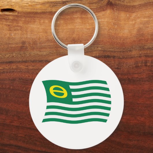 Schlüsselanhänger der Umweltzeichen (Vorderseite)