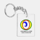Schlüsselanhänger der Universität Leben (Vorderseite links)