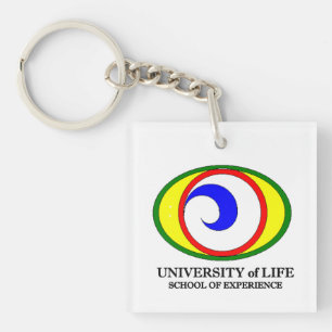 Schlüsselanhänger der Universität Leben