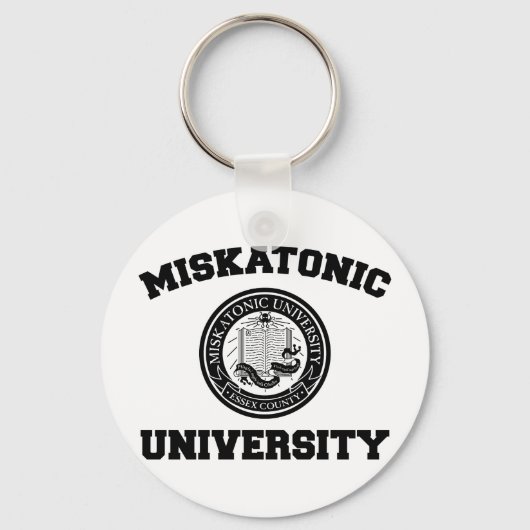 Schlüsselanhänger der Universität Miskatonic (Vorderseite)
