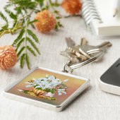 Schlüsselanhänger der weißen Lilien (Seite)