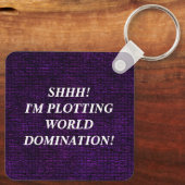 Schlüsselanhänger der Weltbeherrschung (Rückseite)