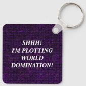 Schlüsselanhänger der Weltbeherrschung (Rückseite)