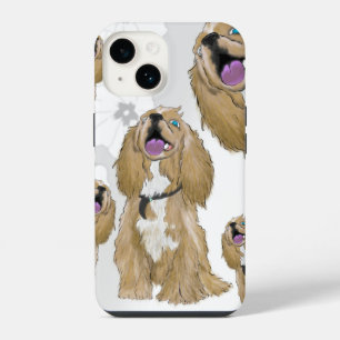 Schlüsselanhänger der Zwerg-Cocker-Spaniel iPhone 14 Hülle