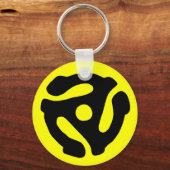 Schlüsselanhänger des 45-RPM-Aufzeichnungsadapters (Vorderseite)