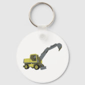 Schlüsselanhänger des Baufahrzeugs (Rückseite)