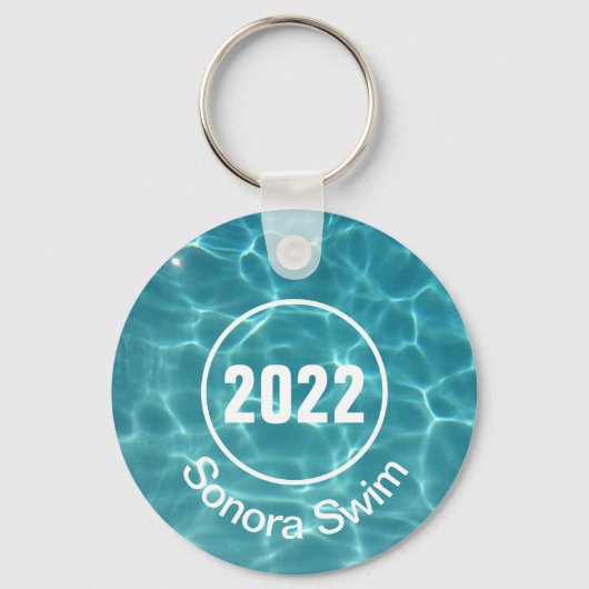 Schlüsselanhänger des benutzerdefinierten Schwimmt (Vorderseite)