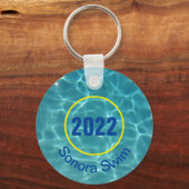 Schlüsselanhänger des benutzerdefinierten Schwimmt (Vorderseite)