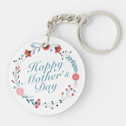 Schlüsselanhänger des Blumenkranzes (Rückseite)