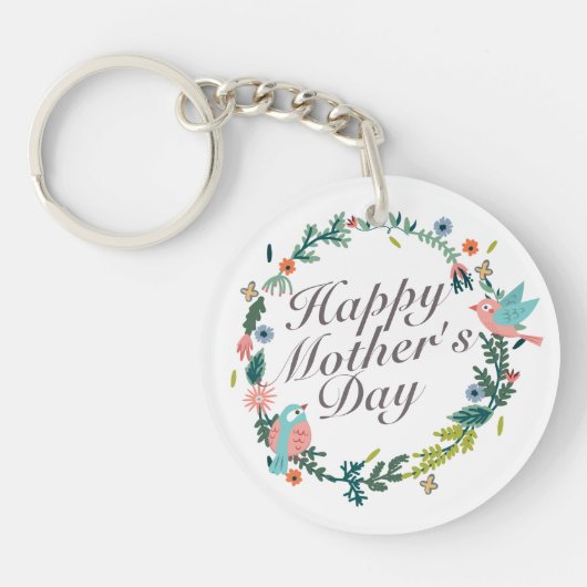 Schlüsselanhänger des Blumenkranzes (Vorderseite)