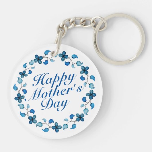 Schlüsselanhänger des Blumenkranzes (Rückseite)