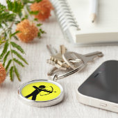 Schlüsselanhänger des Bogenschützen - gelb (Seite)