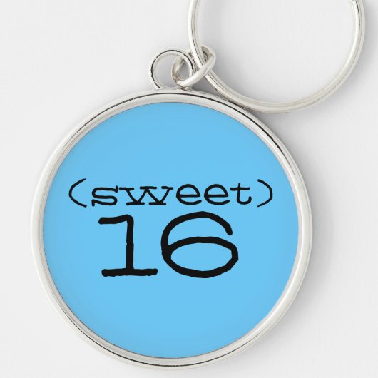 Schlüsselanhänger des Bonbon-16 im Türkis und im (Vorne)