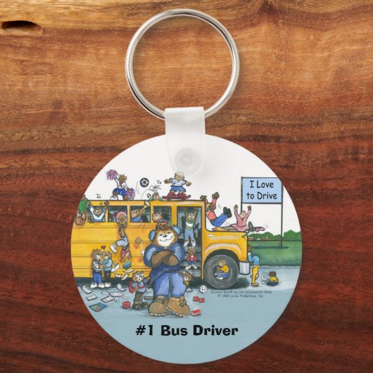 Schlüsselanhänger des Busfahrers (Vorderseite)