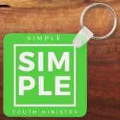 Schlüsselanhänger des einfachen Jugendministeriums (Rückseite)