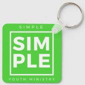 Schlüsselanhänger des einfachen Jugendministeriums (Rückseite)