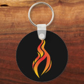 Schlüsselanhänger des Flammenbilds (Vorderseite)