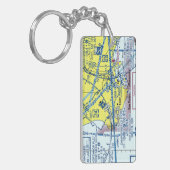 Schlüsselanhänger des Flughafens Torrance (Vorderseite links)